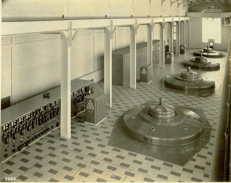 APPALACHIAN POWER CO_ CLAYTOR POWER HOUSE WITH WOODWARD CABINET ACTUATOR GOVERNOR CONTROLS_    CA_ 1939.jpg